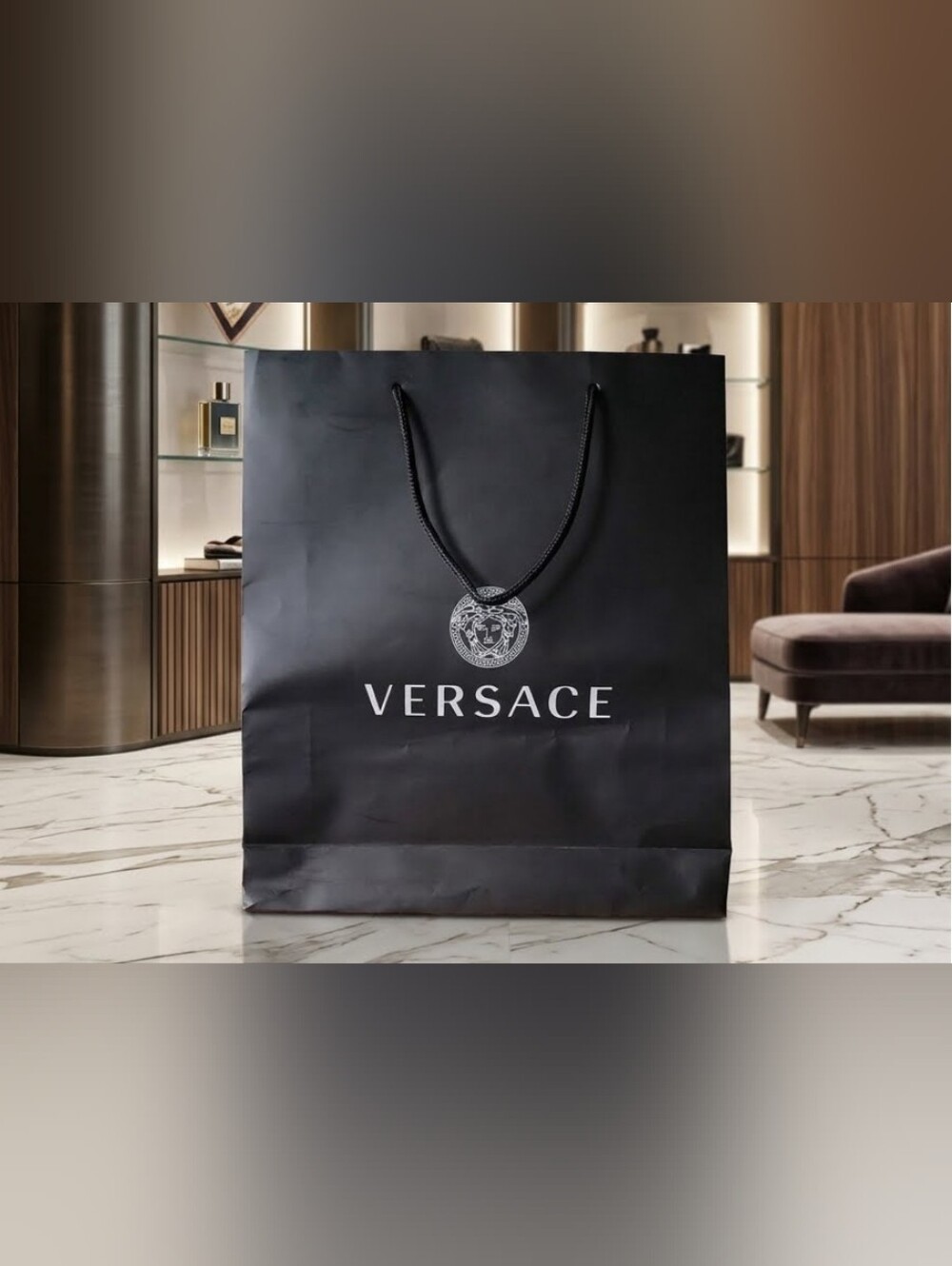 VERSACE Black Bag